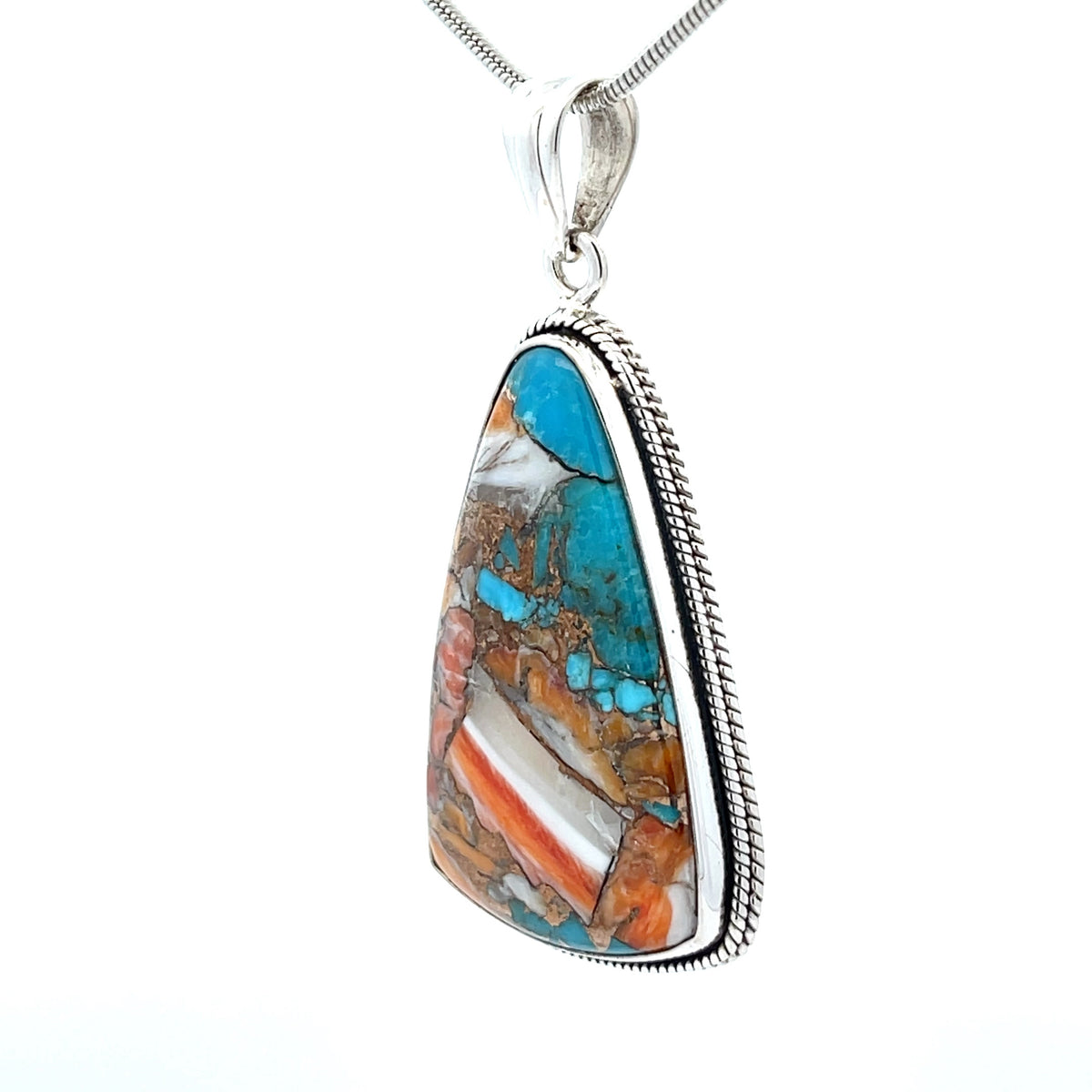 Sterling Silver Spiny Oyster Pendant