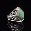 Sterling Silver Turquoise Ring Size 8