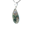 Sterling Silver Moss Agate Pendant