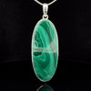 Sterling Silver Malachite Pendant