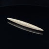 5.5mm Fossilized Mammoth Ivory Carved Septum Tusk