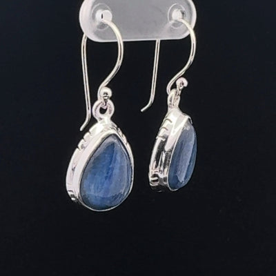 Sterling Silver Kyanite Earrings
