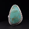 Sterling Silver Kingman Turquoise Ring Size 10