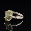 Sterling Silver Moldavite Ring Size 7