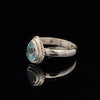 Sterling Silver Swiss Topaz Ring Size 8