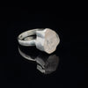 Sterling Silver Herkimer Diamond Ring Size 7