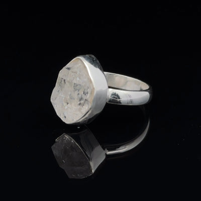 Sterling SIlver Herkimer Diamond Ring Size 7