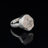 Sterling Silver Herkimer Diamond Ring Size 7