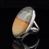 Sterling Silver Wildhorse Picture Jasper Ring Size 5