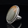 Sterling Silver Wildhorse Picture Jasper Ring Size 6