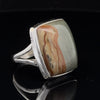 Sterling Silver Wildhorse Picture Jasper Ring Size 10