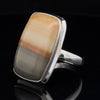 Sterling Silver Wildhorse Picture Jasper Ring Size 11