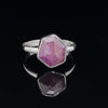 Sterling Silver Star Ruby Ring Size 7