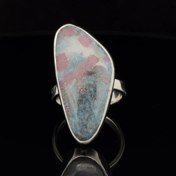 Sterling Silver Ruby In Kyanite Ring Size 6