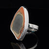 Sterling Silver Imperial Jasper Ring Size 6