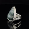 Sterling Silver Moss Agate Ring Size 5