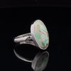 Sterling Silver Variscite Ring Size 6