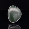 Sterling Silver Adjustable Nephrite Jade Ring
