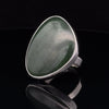 Sterling Silver Adjustable Nephrite Jade Ring