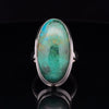 Sterling Silver Chrysocolla Ring Size 6