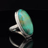 Sterling Silver Chrysocolla Ring Size 6