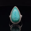 Sterling Silver Chrysocolla Ring Size 7