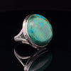 Sterling Silver Chrysocolla Ring Size 7