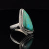 Sterling Silver Chrysocolla Ring Size 7