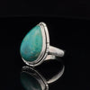 Sterling Silver Chrysocolla Ring Size 7