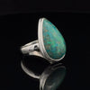 Sterling Silver Chrysocolla Ring Size 7