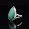 Sterling Silver Chrysocolla Ring Size 7