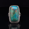 Sterling Silver Chrysocolla Ring Size 9