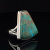 Sterling Silver Chrysocolla Ring Size 10