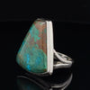 Sterling Silver Chrysocolla Ring Size 10