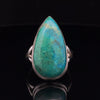 Sterling Silver Chrysocolla Ring Size 11