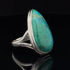 Sterling Silver Chrysocolla Ring Size 11