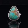 Sterling Silver Chrysocolla Ring Size 11