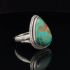 Sterling Silver Chrysocolla Ring Size 11