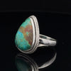 Sterling Silver Chrysocolla Ring Size 11