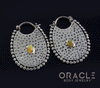 White Brass Coven with Fire Opals