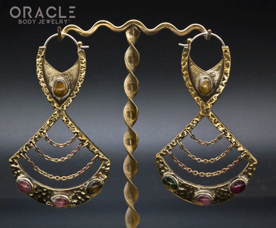 Dulcet with Multi Color Tourmalines