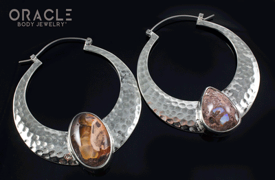 Brooklyn with Large Matrix Opals