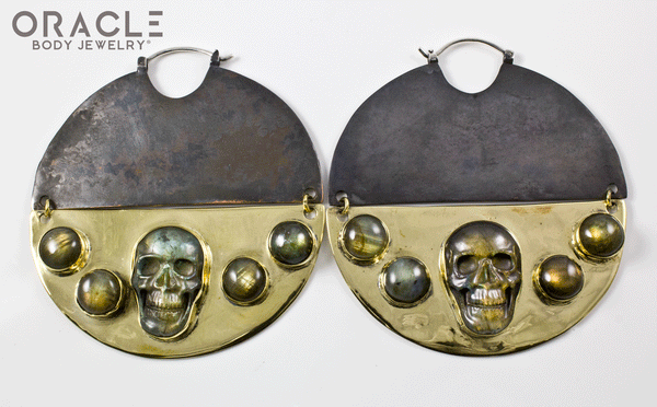 C.R.E.A.M with Labradorite Skulls and Accents