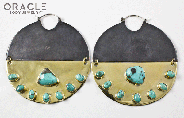 C.R.E.A.M with Faceted Turquoise and Accents