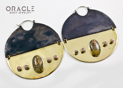 C.R.E.A.M with Ocean Jasper and Rhodochrosite Accents