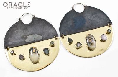 C.R.E.A.M with Ocean Jasper and Sliced Watermelon Tourmalines
