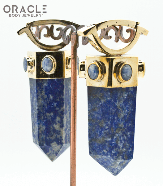 Zuul Weights with Lapis and Kyanite Accents