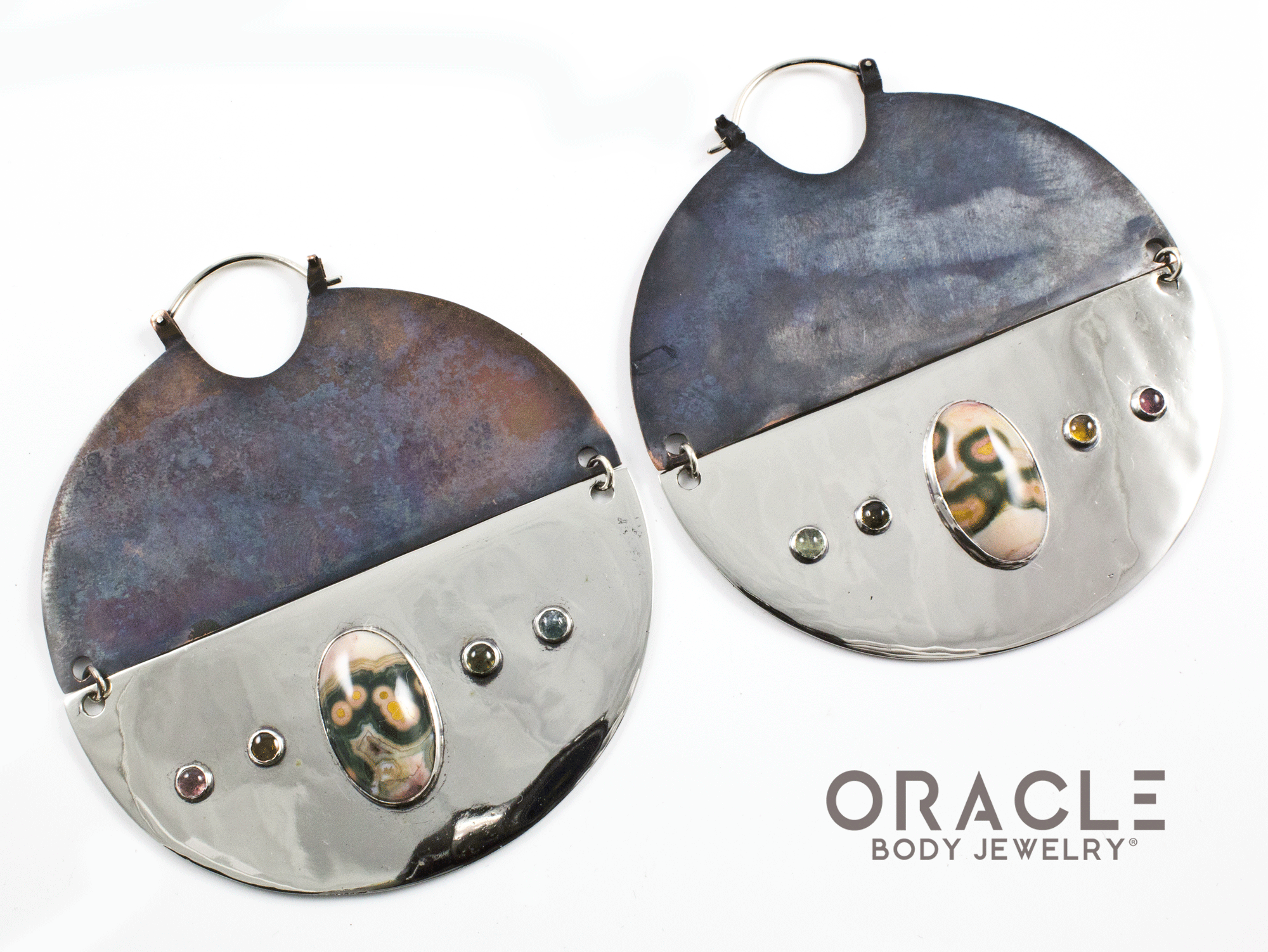 C.R.E.A.M with Ocean Jasper and Tourmalines