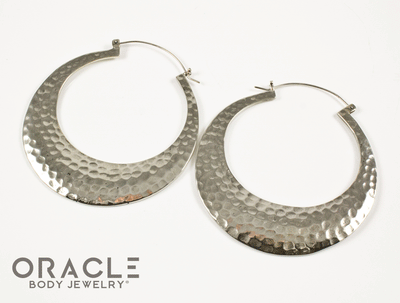 Brooklyn in Hammered White Brass