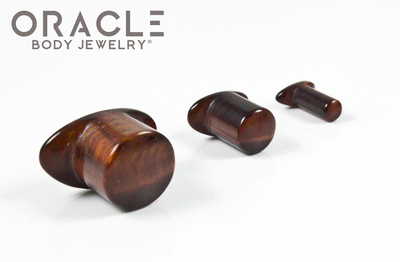 Red Tiger Eye Labrets 8g Through 1/2"